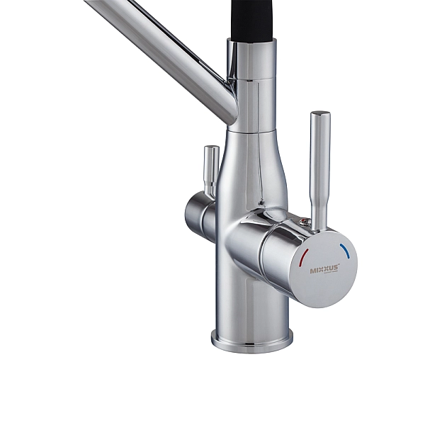 Змішувач для кухні MixxusPremium Gravity 021 REFL.BLACK (MI6977) - Фото - 3
