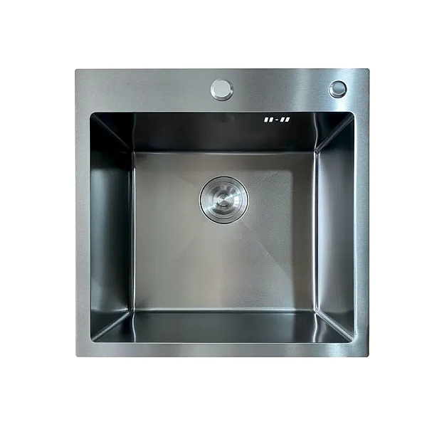 Мийка Mixxus MH5050 Micro Decor Graphite (3.0/0.8) з нерж. сталі (колір графіт) (MI8213)