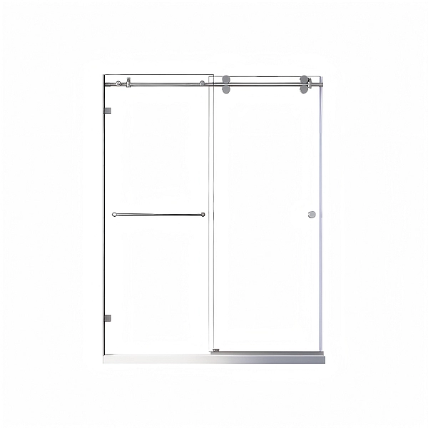 Двері в нішу Koer SR SD06-120x220-TR-01 прозоре скло Easy Clean 8мм, хром (KR5367) - Фото - 12