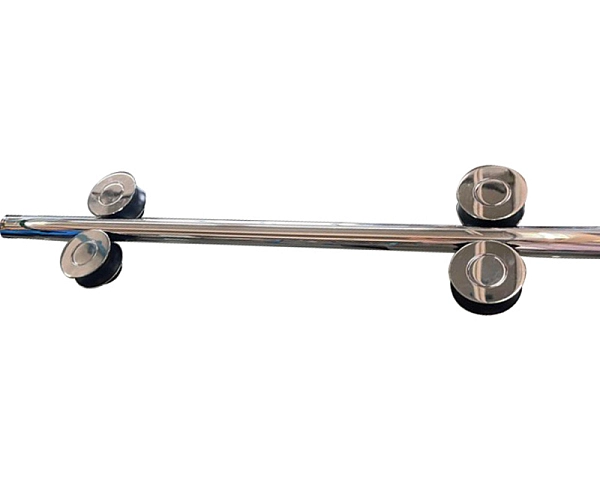 Двері в нішу Koer SR SD06-120x220-TR-01 прозоре скло Easy Clean 8мм, хром (KR5367) - Фото - 9