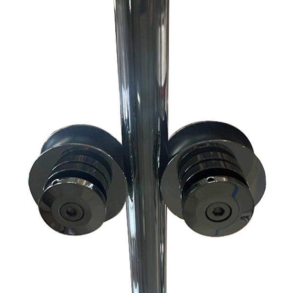 Двері в нішу Koer SR SD06-120x220-TR-01 прозоре скло Easy Clean 8мм, хром (KR5367) - Фото - 11