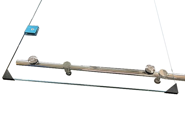 Двері в нішу Koer SR SD06-120x220-TR-01 прозоре скло Easy Clean 8мм, хром (KR5367) - Фото - 2