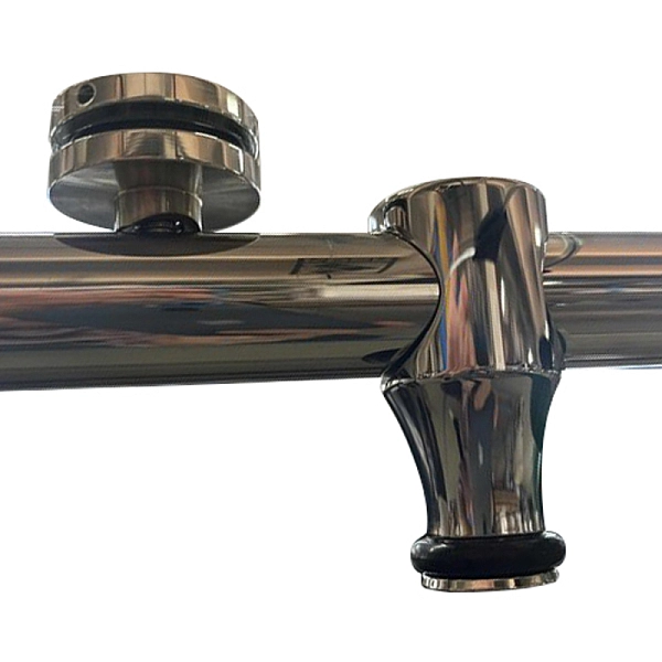 Двері в нішу Koer SR SD06-120x220-TR-01 прозоре скло Easy Clean 8мм, хром (KR5367) - Фото - 8