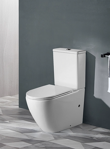 Унітаз-компакт Mixxus Premium Ellipse-0401-T1 630x390x840mm, система змиву TORNADO 1.0 (MP6467) - Фото - 3