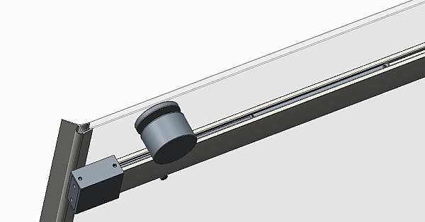 Двері в нішу Koer SR SD01-120x200-TR-12 прозоре скло Easy Clean 8мм, матове золото (KR5377) - Фото - 16