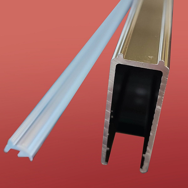 Двері в нішу Koer SR SD01-120x200-TR-12 прозоре скло Easy Clean 8мм, матове золото (KR5377) - Фото - 14