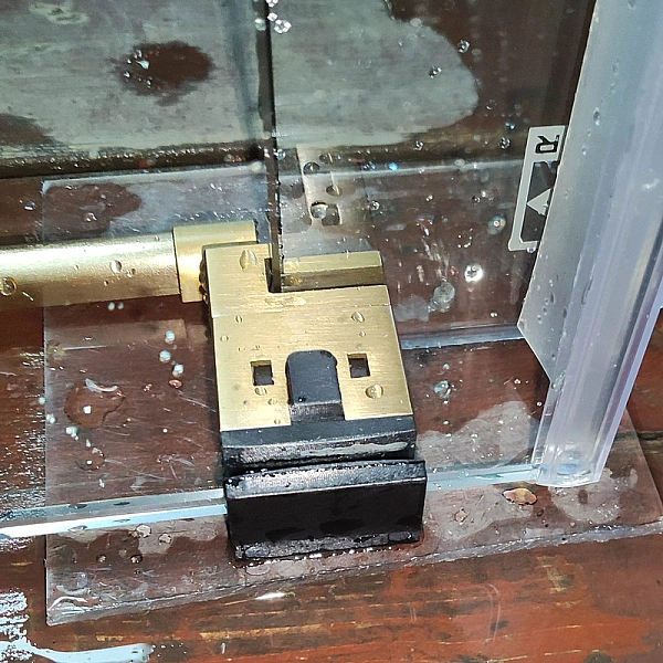 Двері в нішу Koer SR SD01-120x200-TR-12 прозоре скло Easy Clean 8мм, матове золото (KR5377) - Фото - 23