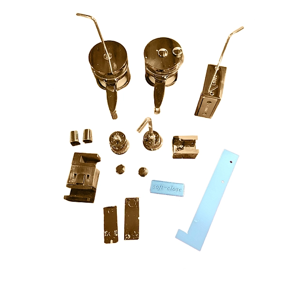 Двері в нішу Koer SR SD01-120x200-TR-12 прозоре скло Easy Clean 8мм, матове золото (KR5377) - Фото - 22