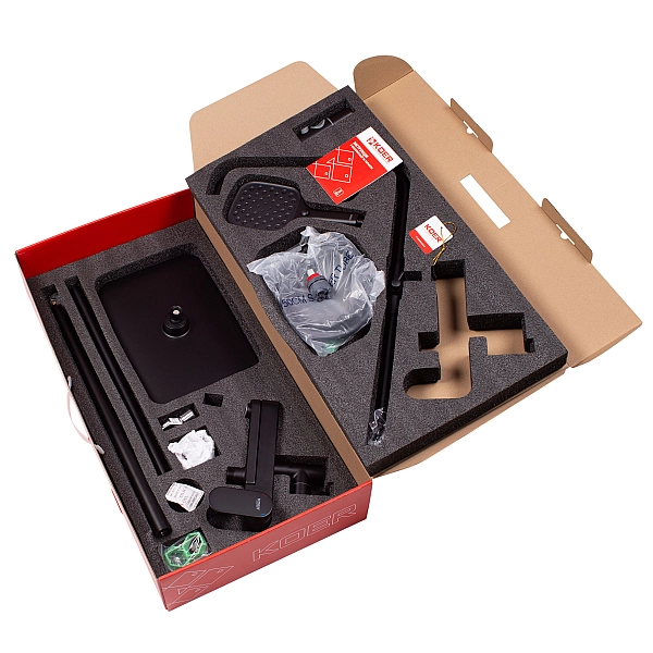 Душова колона зі змішувачем Koer KB-56030-05, 3 функції (KR5428) - Фото - 6