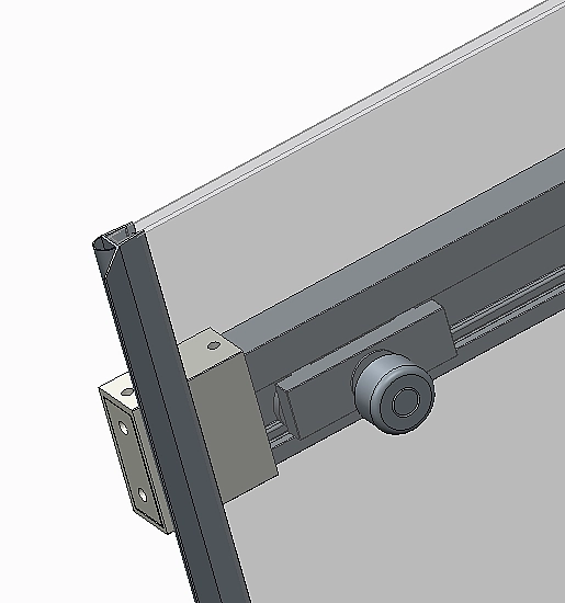 Двері в нішу Koer SR SD02-140x200-TR-01 прозоре скло Easy Clean 8мм, хром (KR5383) - Фото - 14