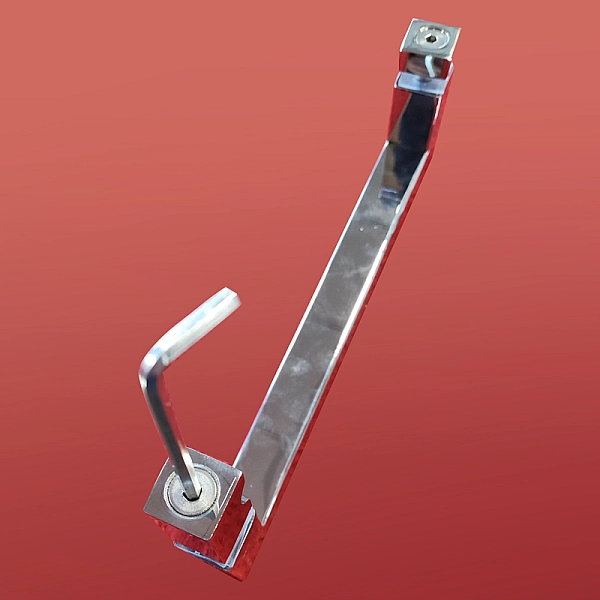 Двері в нішу Koer SR SD02-140x200-TR-01 прозоре скло Easy Clean 8мм, хром (KR5383) - Фото - 24