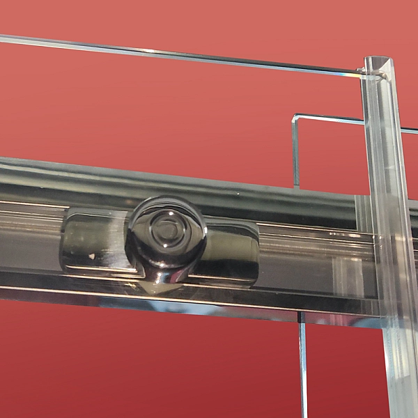 Двері в нішу Koer SR SD02-140x200-TR-01 прозоре скло Easy Clean 8мм, хром (KR5383) - Фото - 17