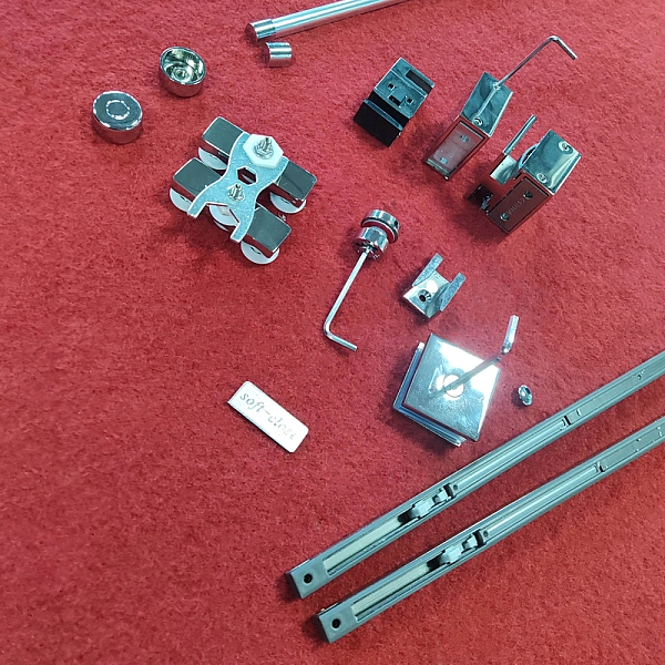 Двері в нішу Koer SR SD02-140x200-TR-01 прозоре скло Easy Clean 8мм, хром (KR5383) - Фото - 25