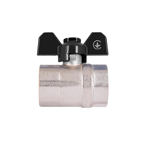 Кран кульовий Thermo Alliance Base 1" ВР для води (метелик) SD602W25 - Фото - 7