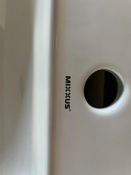 Раковина підвісна MIXXUS PREMIUM DIVERSE-0201 560х390х125mm з отвором під змішувач (MP6510) - Фото - 9