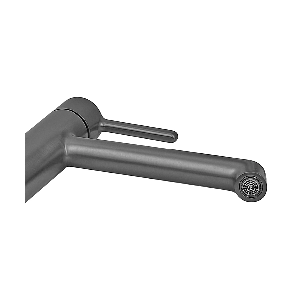 Змішувач для умивальника високий Koer KB-11029-07 Колір графіт (KR5496) - Фото - 8