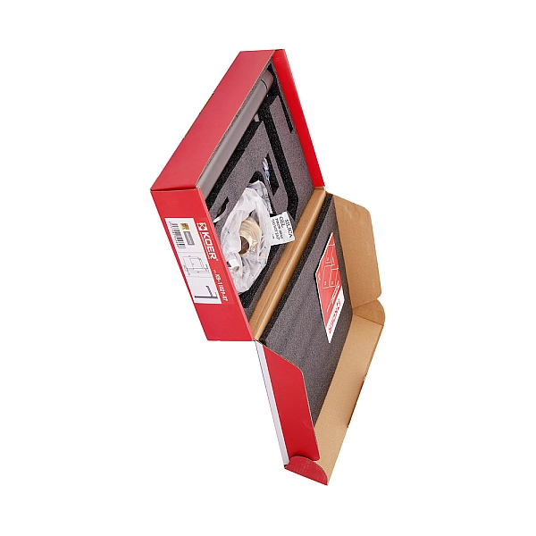 Змішувач для умивальника високий Koer KB-11029-07 Колір графіт (KR5496) - Фото - 3