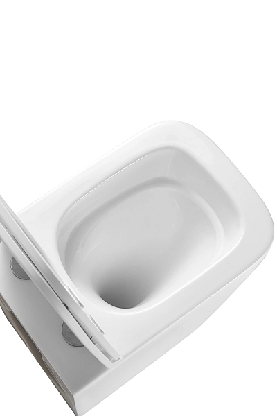 Унітаз підвісний Mixxus Premium Quadro-0301-T3 490x340x360mm, система змиву TORNADO 3.0 (MP6453) - Фото - 8