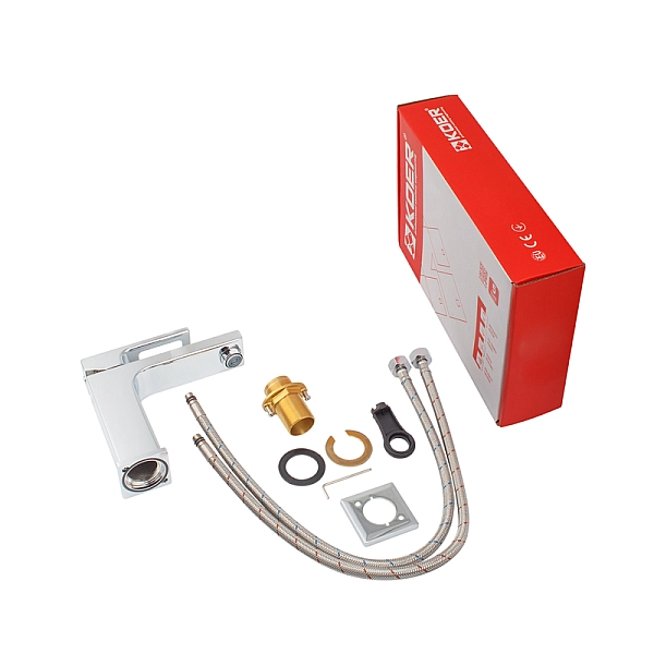 Змішувач для умивальника KOER KB-10009-01 (Колір хром) (KR3498) - Фото - 8