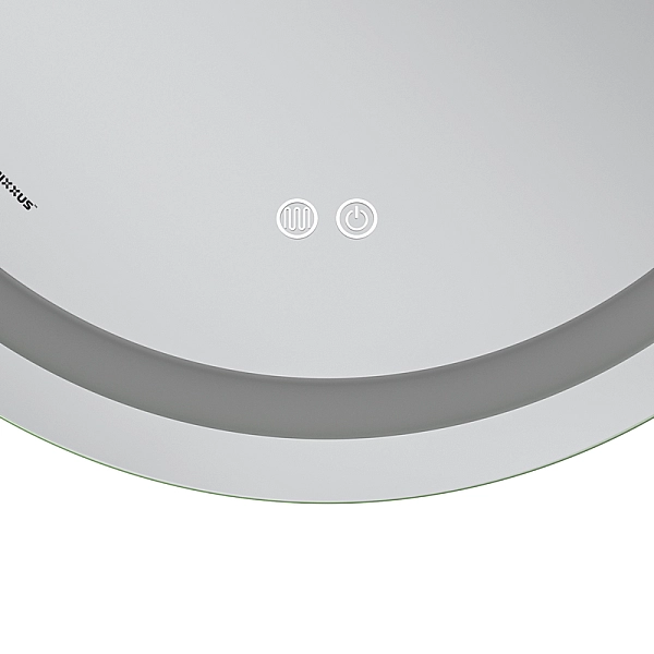 Дзеркало Mixxus Premium ELLIPSE MV05-80x70-Reverse з Led Touch, Anti-fog, димером (3-6,5kK) (MP6643) - Фото - 4