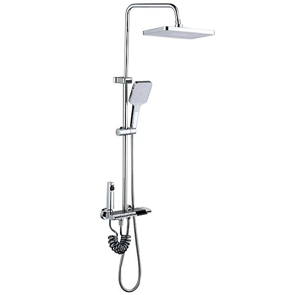 Душова колона зі змішувачем Mixxus Premium RIVIERA 009-J з кнопкою перемикання, 4 режими (MI6834)
