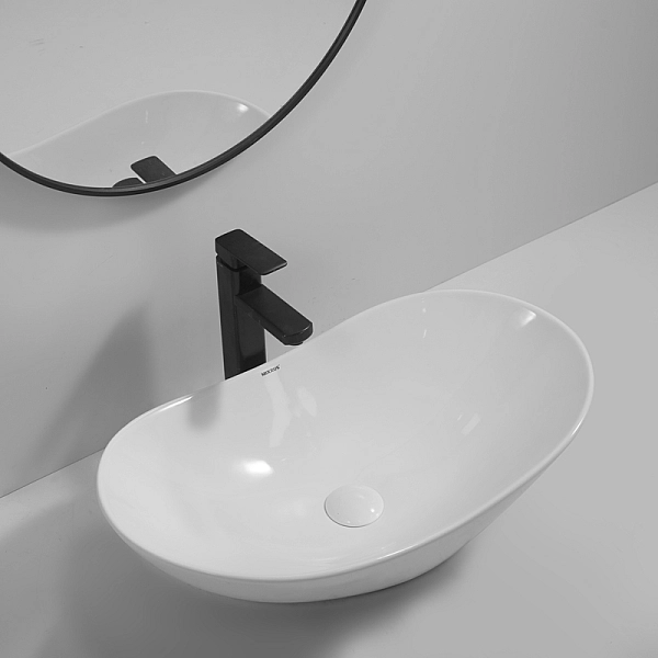 Раковина накладна Mixxus Premium WAVE-0105 620х360х160mm (MP6555) - Фото - 3