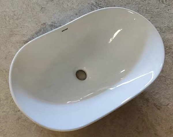 Раковина накладна Mixxus Premium WAVE-0105 620х360х160mm (MP6555) - Фото - 4