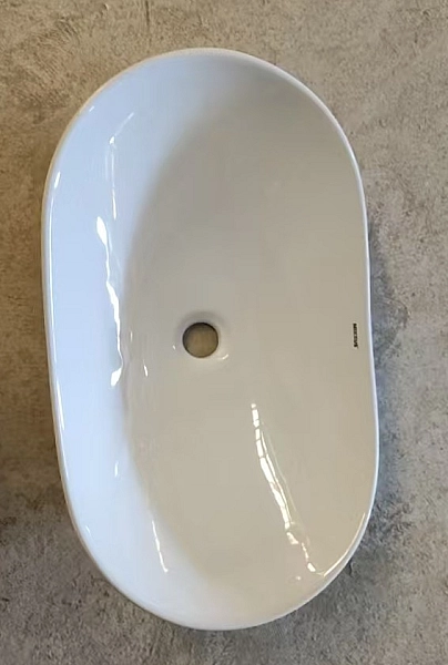 Раковина накладна Mixxus Premium WAVE-0105 620х360х160mm (MP6555) - Фото - 6