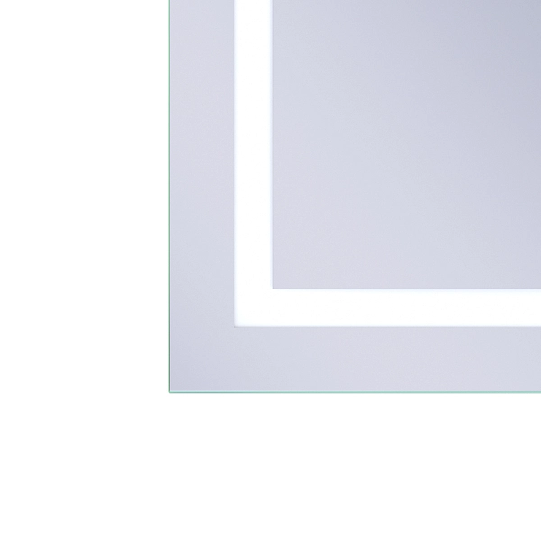 Дзеркало Mixxus Premium FLASH MR21-70x90 з Led Touch, Anti-fog, димером, регулятором яскравості, годинником (MP6618) - Фото - 12