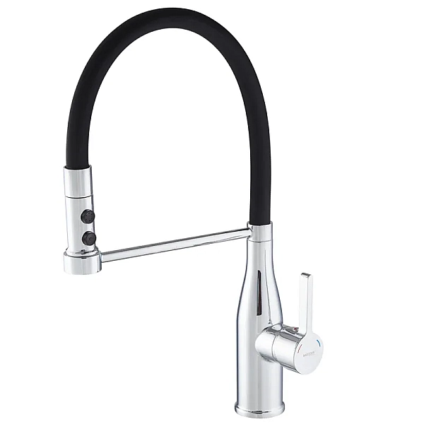 Змішувач для кухні Mixxus Premium Summer 017 REFL.BLACK (MI6960)