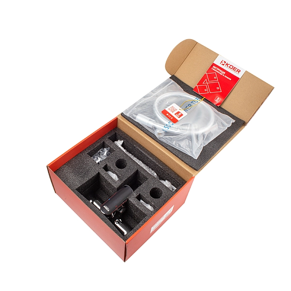 Змішувач для ванни з коротким виливом Koer KB-40028-01 (KR5305) - Фото - 6