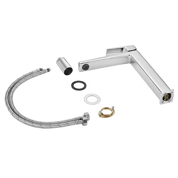 Змішувач для раковини високий  Qtap Orion (k25) Chrome QTORI269CRM49708 - Фото - 6