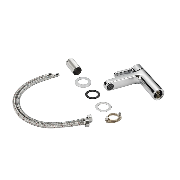 Змішувач для раковини низький  Qtap Astra (k35) Chrome QTAST270CRM49713 - Фото - 5