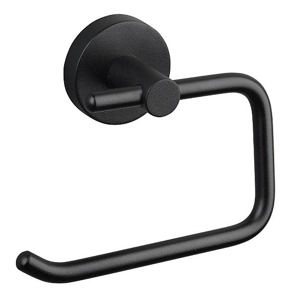 8116 (8558) Тримач для паперу відкритий GLORIA, чорний мат (1 сорт) - Фото - 2