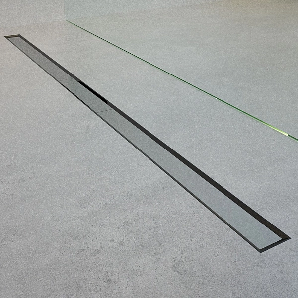 65010213 Душовий канал 65 з сифоном і накладкою, з горизонтальним виводом, хром (1 сорт) - Фото - 3