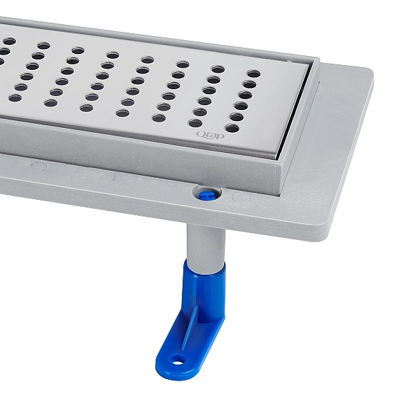 Трап Qtap Dry FB304-800 линейный с сухим затвором и нержавеющей решеткой 800х73 - Фото - 4