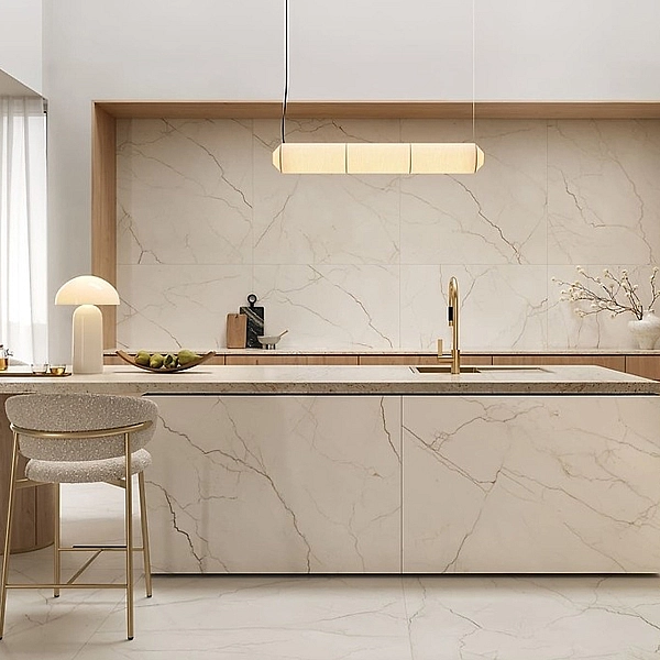 ARCADIA STONE WHITE MATT RECT (1 сорт)
