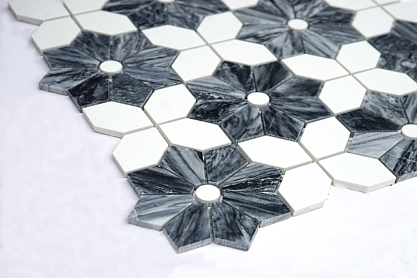 CL-MOS CCLAYRK25003 FLOWER GREY (1 сорт) - Фото - 2