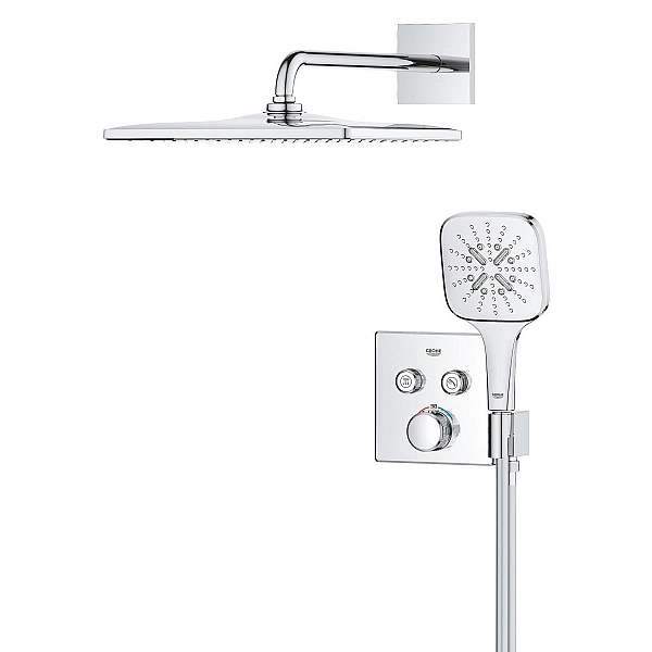 34865000 GRT SmartControl Душова система на 2 виходи, квадратна, 310 (1 сорт) - Фото - 3
