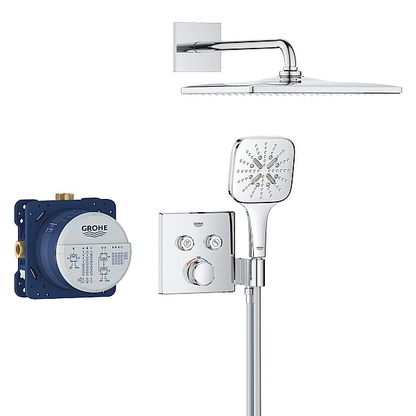 34865000 GRT SmartControl Душова система на 2 виходи, квадратна, 310 (1 сорт) - Фото - 2