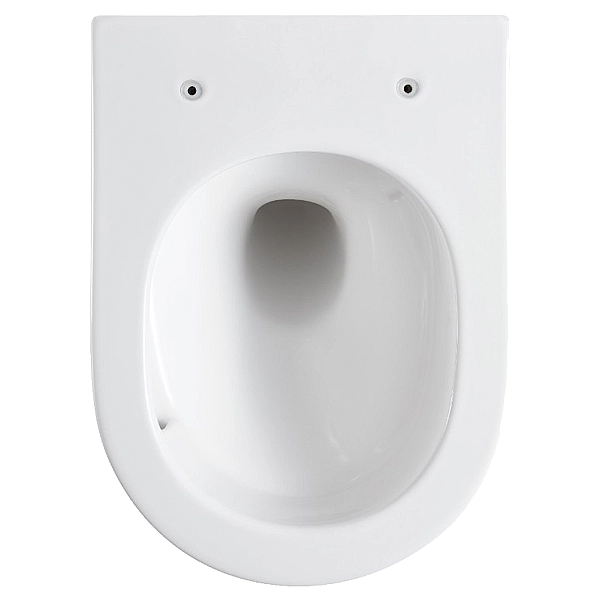 DUN0930111W Unda Унітаз підвісний 495x360x390mm з кришкою soft-close, Vortex Flush, білий глянець (1 сорт) - Фото - 6