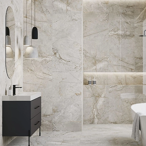 SINKLER LIGHT GREY MATT RECT (1 сорт)