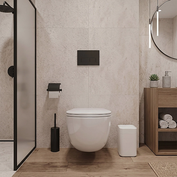 DFO1160111W Forma Унітаз підвісний 480x340x350mm з кришкою soft-close, Vortex Flush, білий глянець (1 сорт) - Фото - 2