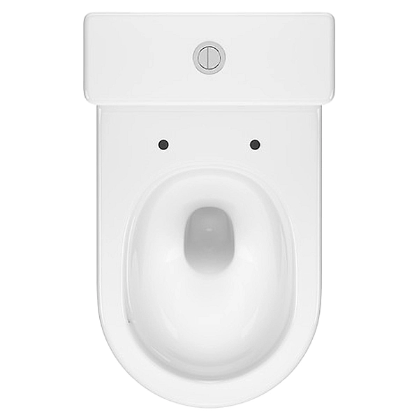 K3030-001 Компакт 931 Remo Pro Oval Tornado 011 сидіння SLIM Duroplast із Softclose і ф-ією швидкого зняття, колір білий глянець (1 сорт) - Фото - 4