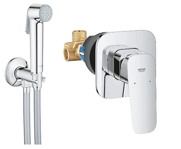 Гігієнічний душ Cubeo UA11183002 хром Grohe