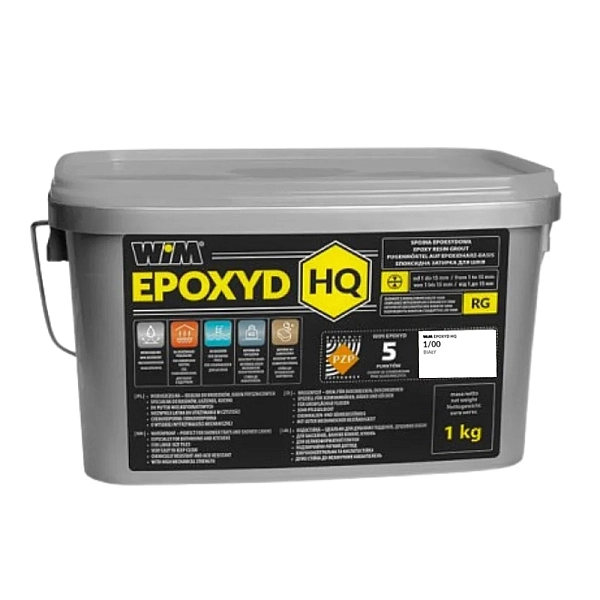Зат WIMEPOXYD HQ 1/00 1кг білий (1 сорт) - Фото - 2