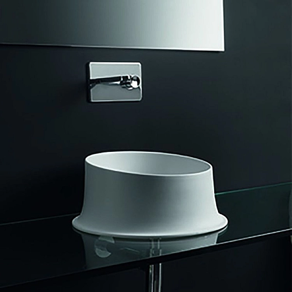 4305 01  Ciotola Раковина на стільницю 46 см, білий (1 сорт)