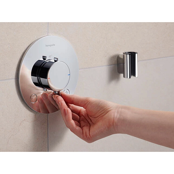 28885000 HG Porter Fine Тримач для ручного душу, хром (1 сорт) - Фото - 3