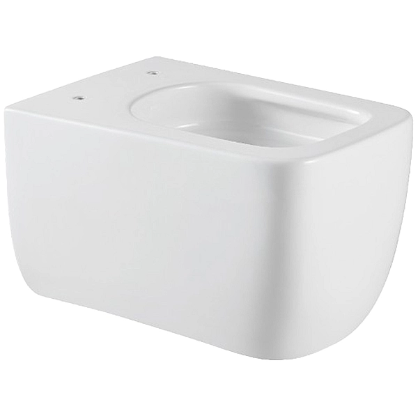 DGR0760111W Grid Підвісний безобідковий унітаз з кришкою soft-close, Vortex Flush, білий (1 сорт) - Фото - 5