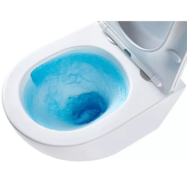 DGR0760111W Grid Підвісний безобідковий унітаз з кришкою soft-close, Vortex Flush, білий (1 сорт) - Фото - 14